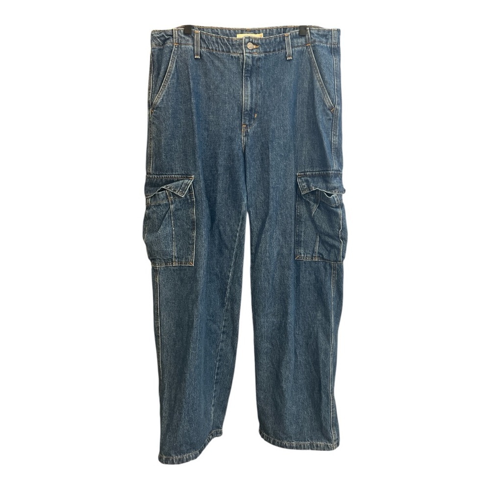 Levi's Blue Cargo Jeans for Men